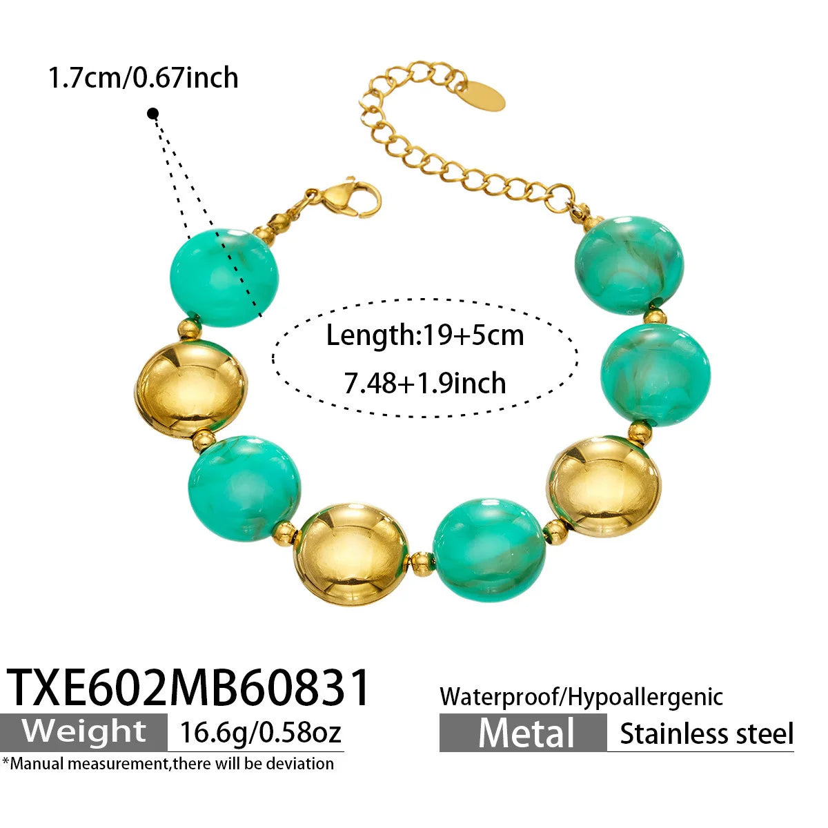 Lucia Gole - Colourful Beaded Necklace & Bracelet