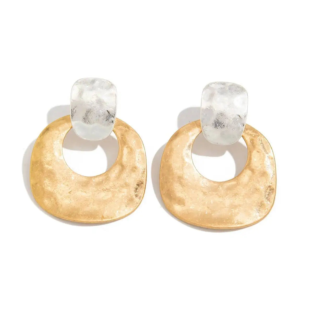 Lucia Gole - Geometric Mixed Color Stud Earrings