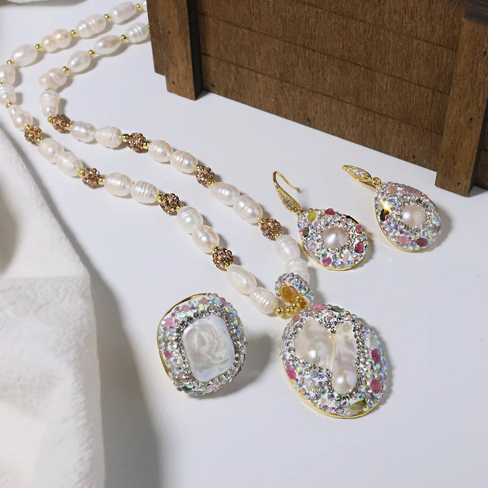 Lucia Gole – Luxury Freshwater Pearl Jewelry Set