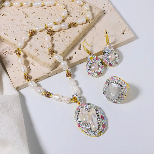 Lucia Gole – Luxury Freshwater Pearl Jewelry Set