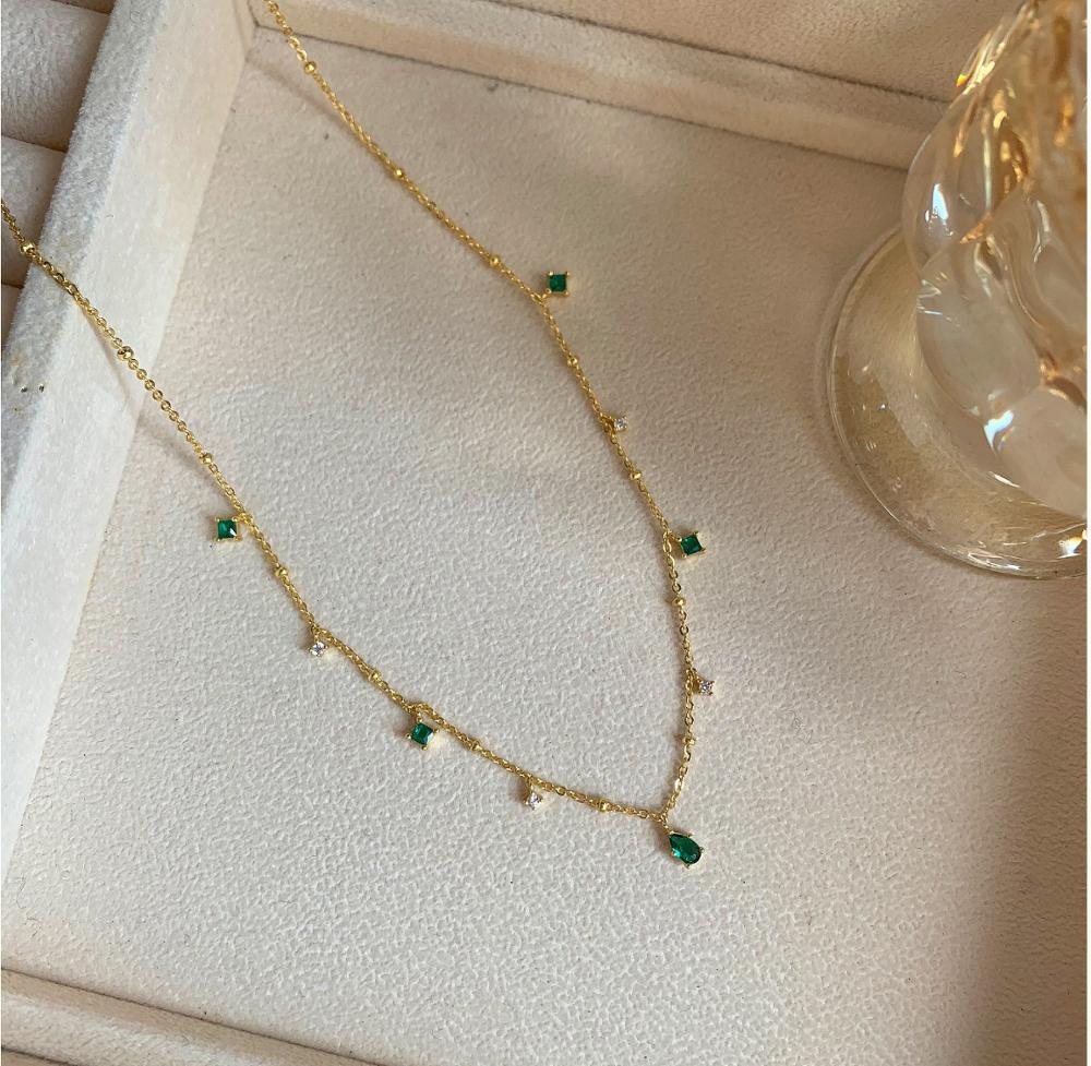 Lucia Gole Emerald Necklace - Lucia Gole