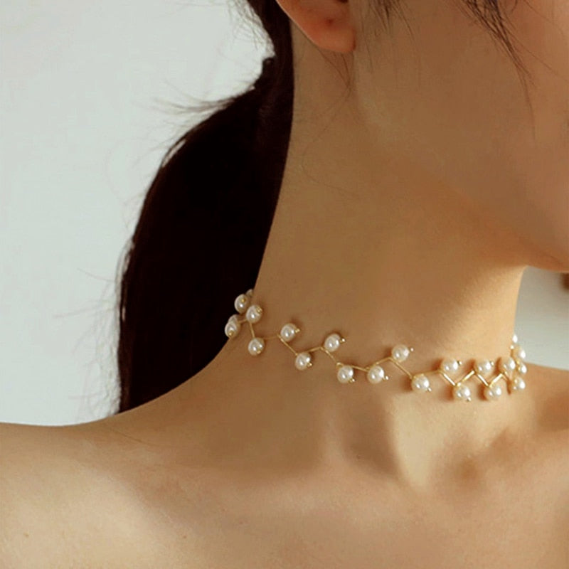 Lucia Gole Pearl Stone Necklace - Lucia Gole