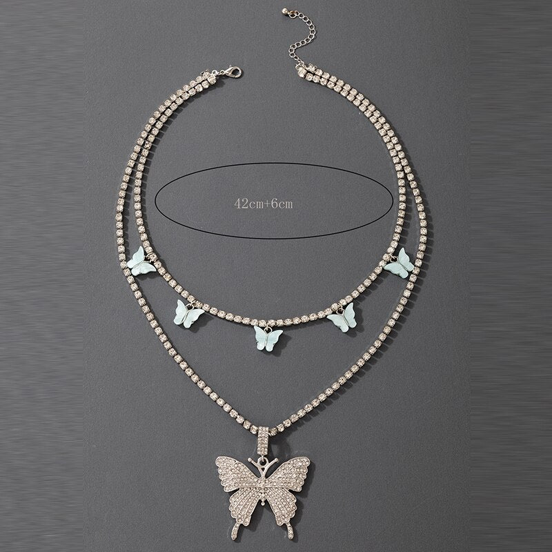 Lucia Gole Big Butterfly Pendant Necklace - Lucia Gole