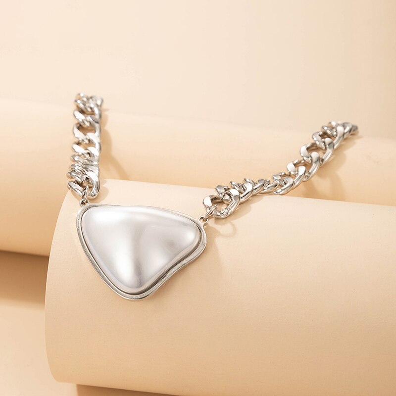 Lucia Gole Pearl Heart Shaped Pendant - Lucia Gole