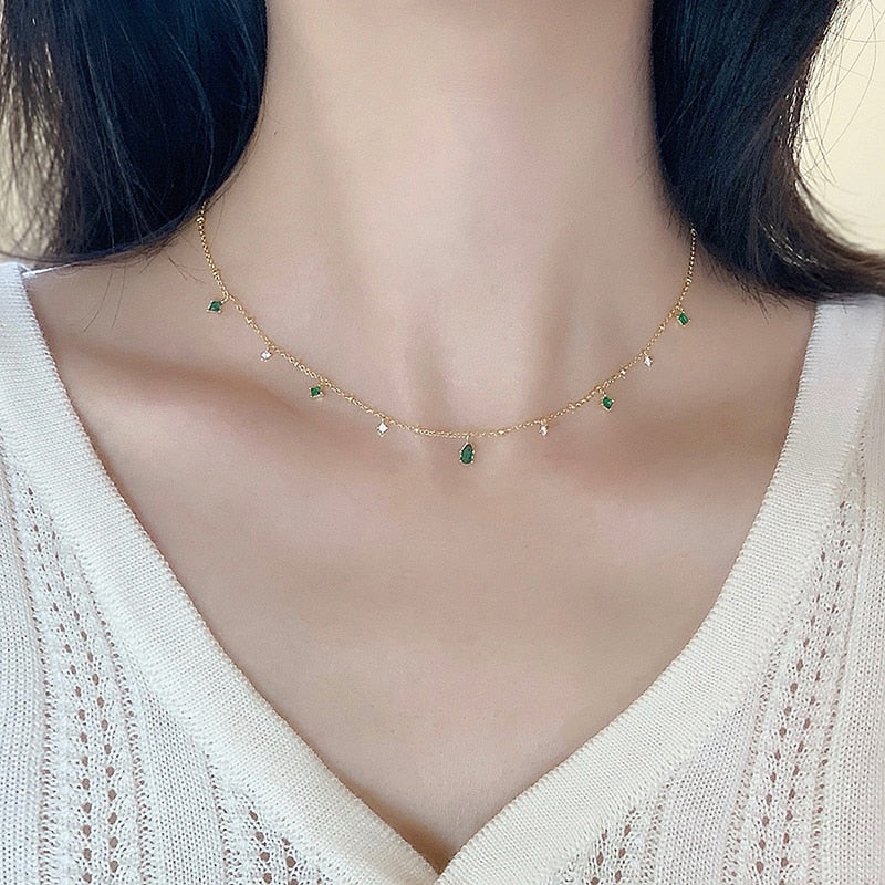 Lucia Gole Emerald Necklace - Lucia Gole