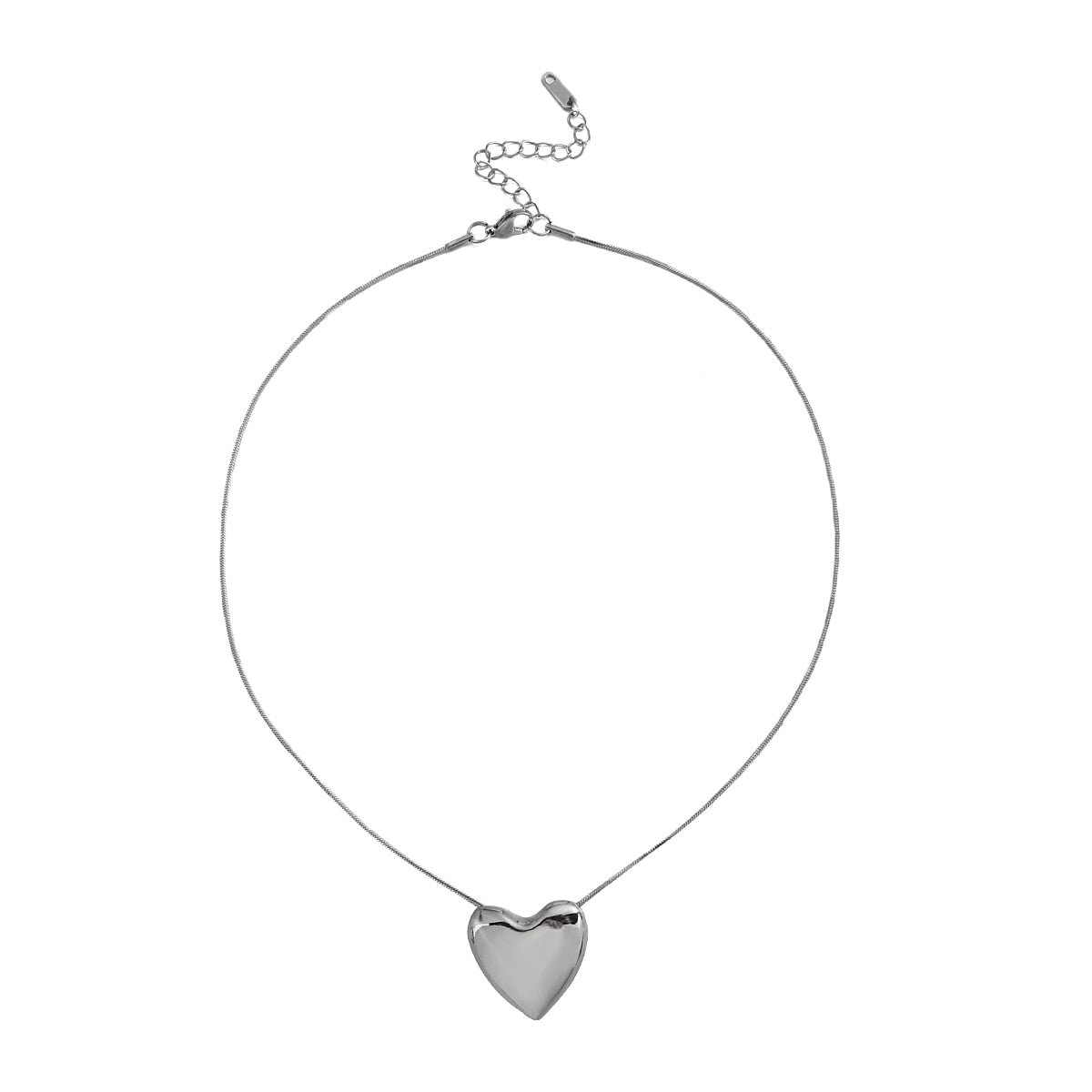 Lucia Gole Smooth Heart Shaped Pendant - Lucia Gole