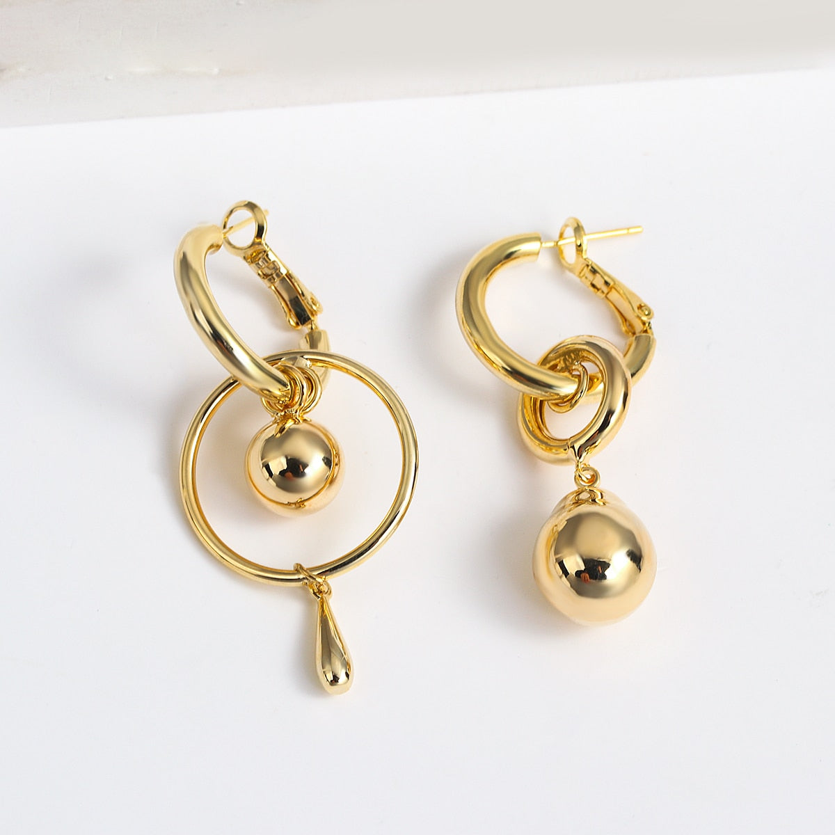 Lucia Gole Circle Dangle Earrings - Lucia Gole