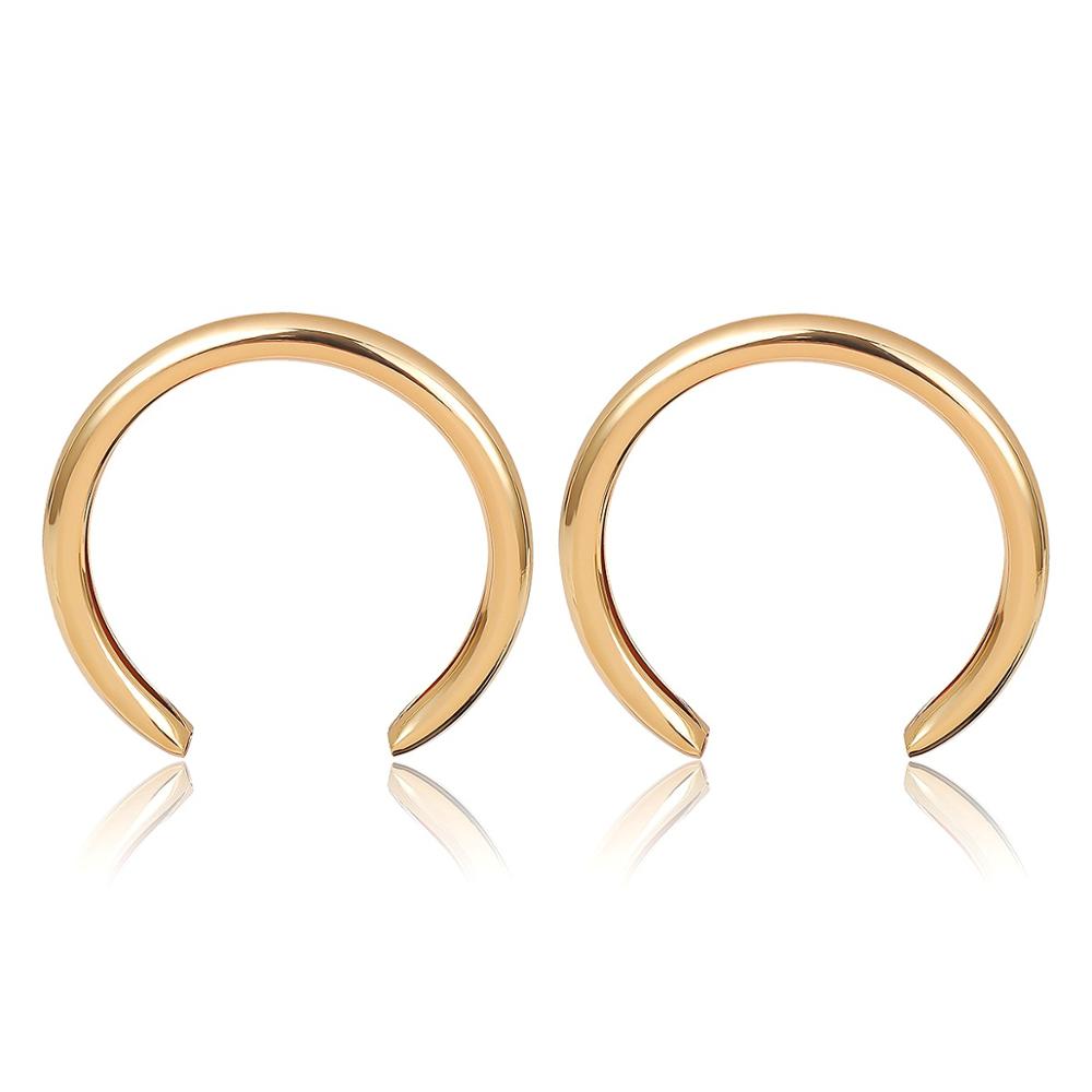 Lucia Gole Open Round Drop Earrings - Lucia Gole