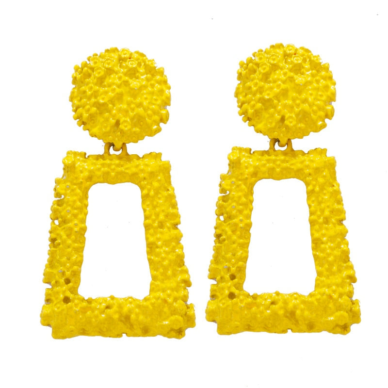 Lucia Gole Rectangular Drop Dangle Earrings - Lucia Gole