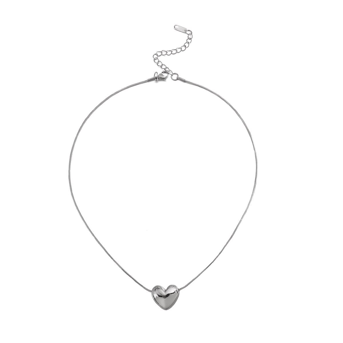 Lucia Gole Smooth Heart Shaped Pendant - Lucia Gole