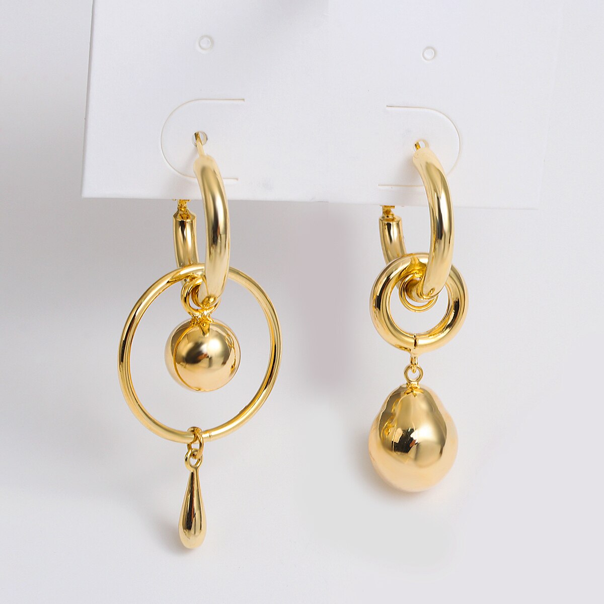 Lucia Gole Circle Dangle Earrings - Lucia Gole