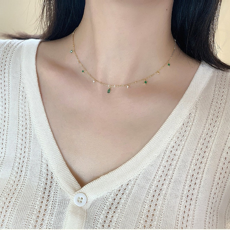 Lucia Gole Emerald Necklace - Lucia Gole