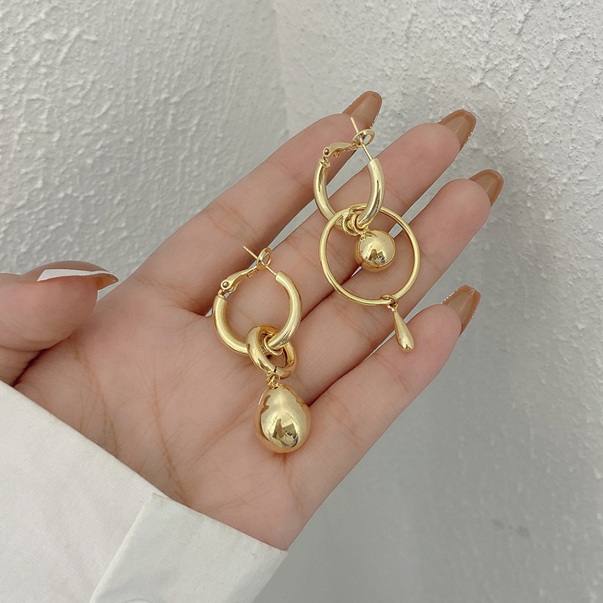 Lucia Gole Circle Dangle Earrings - Lucia Gole