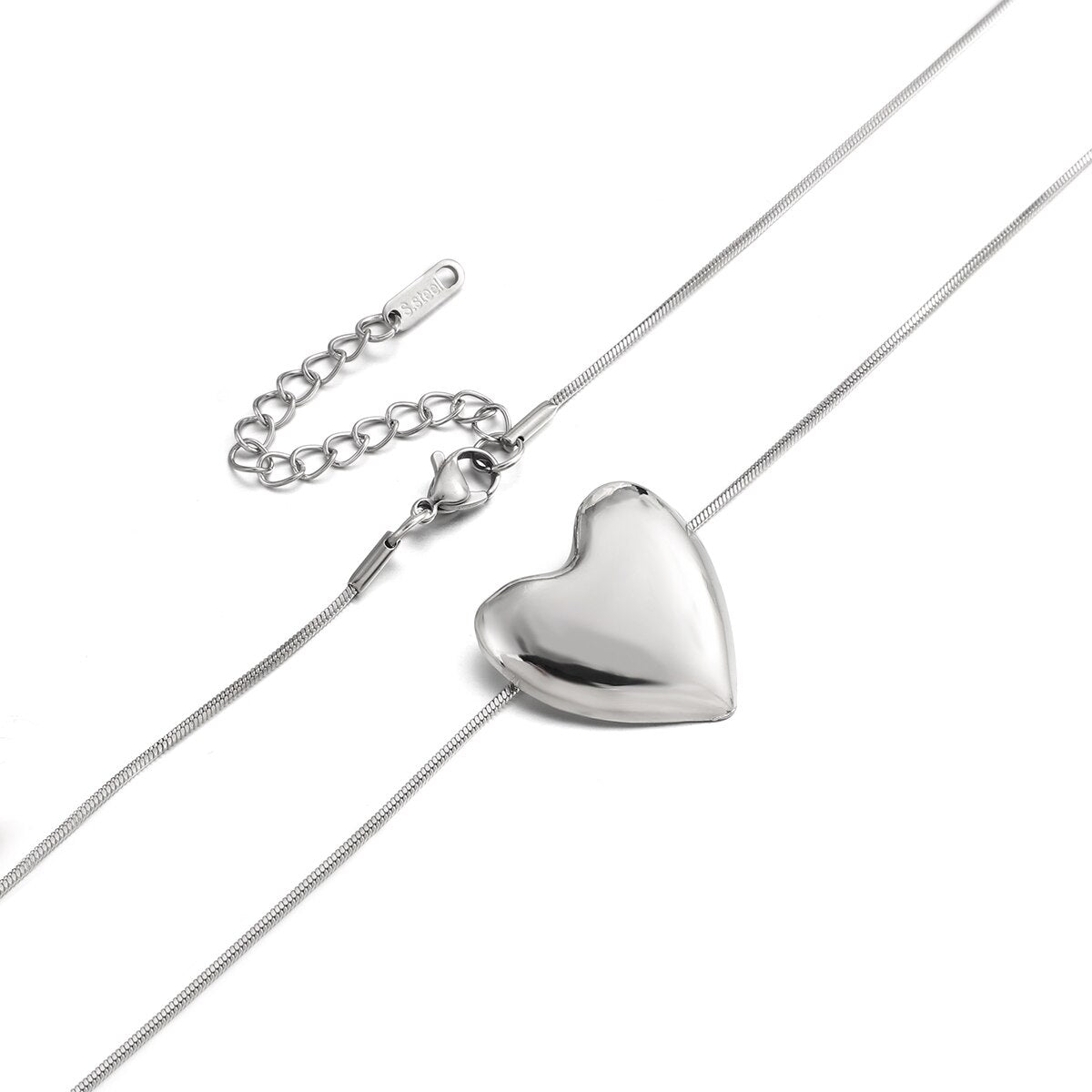 Lucia Gole Smooth Heart Shaped Pendant - Lucia Gole