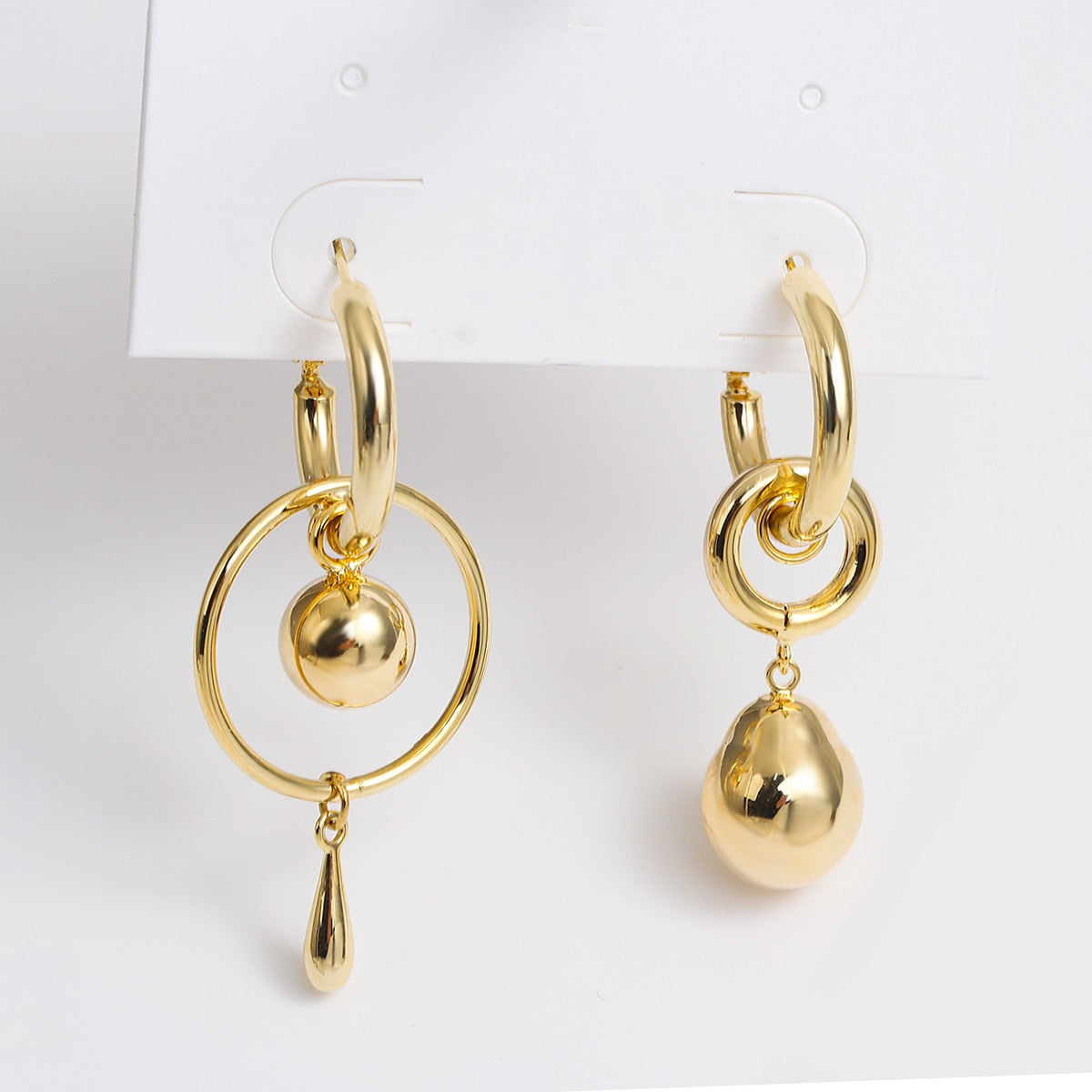 Lucia Gole Circle Dangle Earrings - Lucia Gole