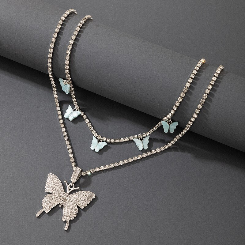 Lucia Gole Big Butterfly Pendant Necklace - Lucia Gole