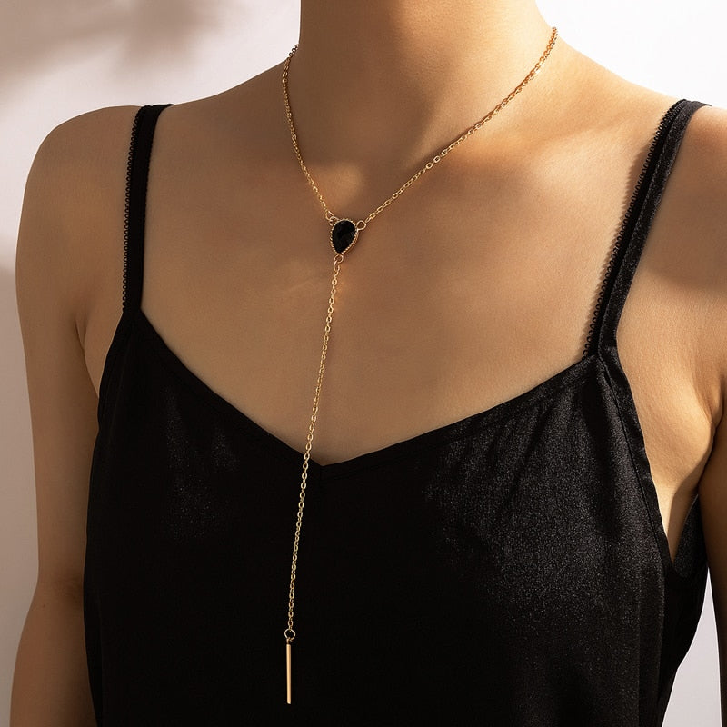 Lucia Gole Long Chain Pendant Necklaces - Lucia Gole