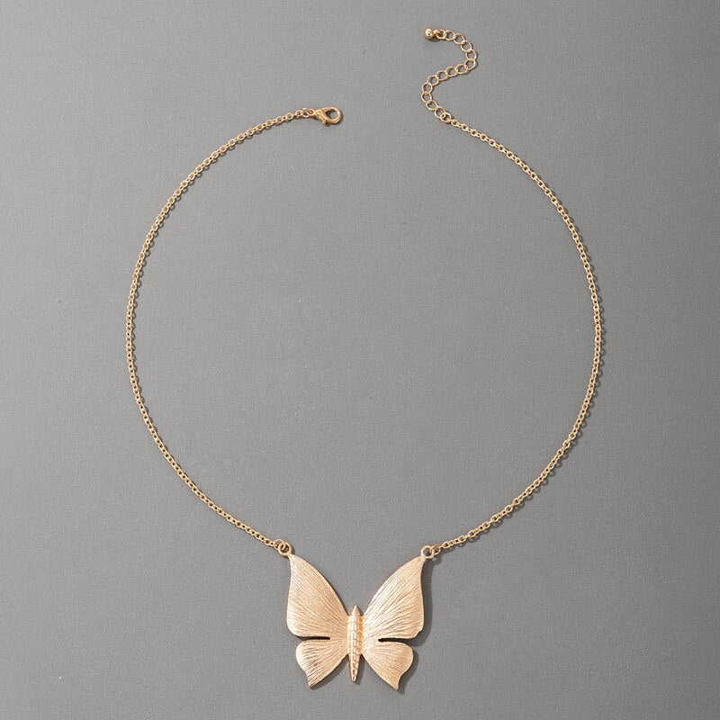 Lucia Gole Big Butterfly Pendant Necklace - Lucia Gole