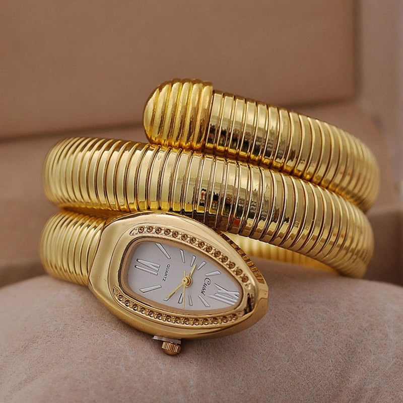 Lucia Gole Snake Watch & Bracelet - Lucia Gole