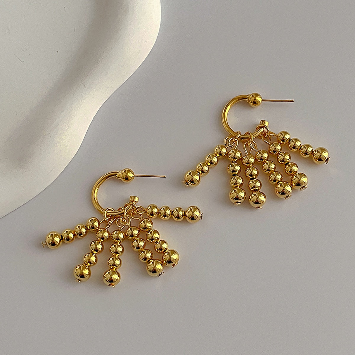 Lucia Gole Beads Drop Earrings - Lucia Gole