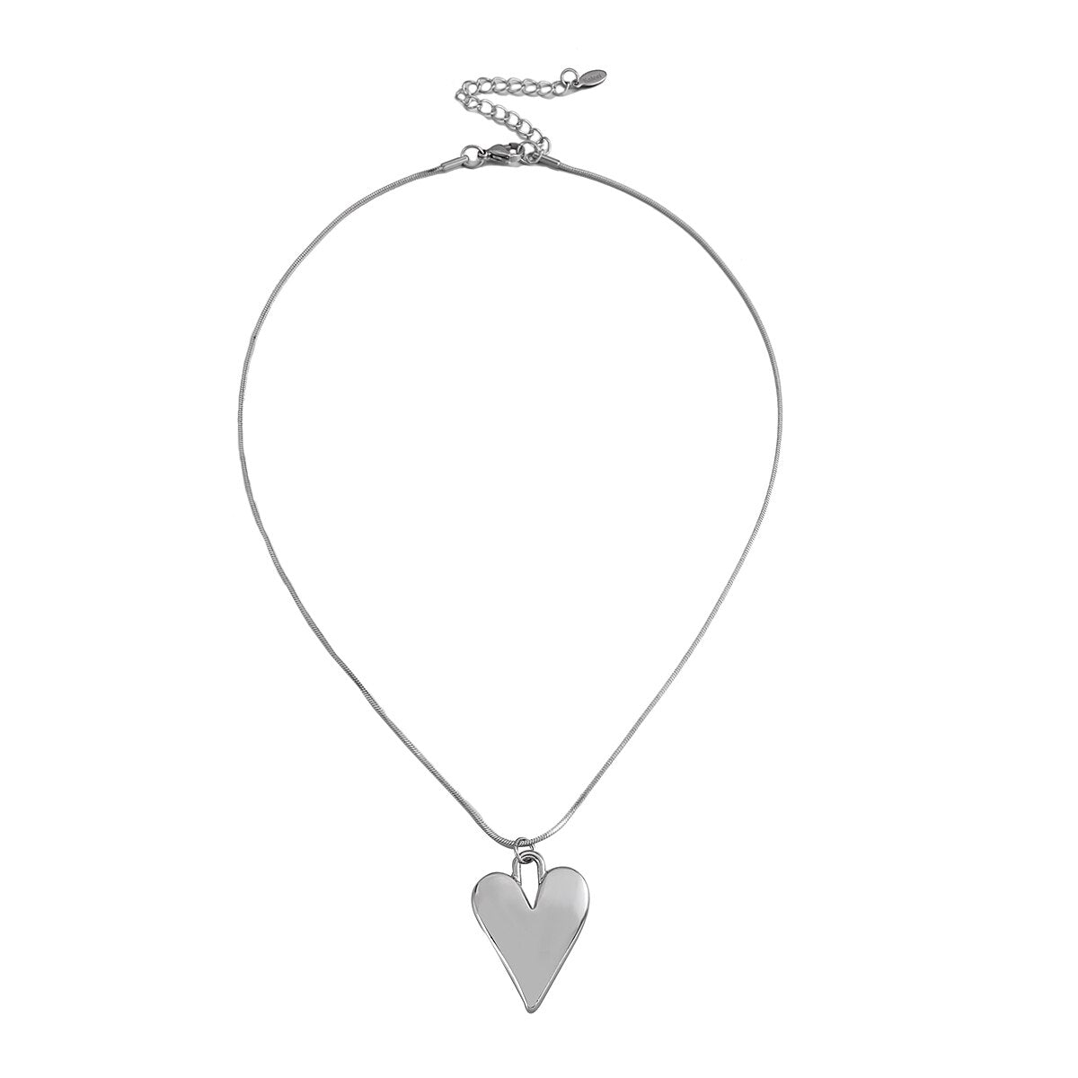 Lucia Gole Smooth Heart Shaped Pendant - Lucia Gole