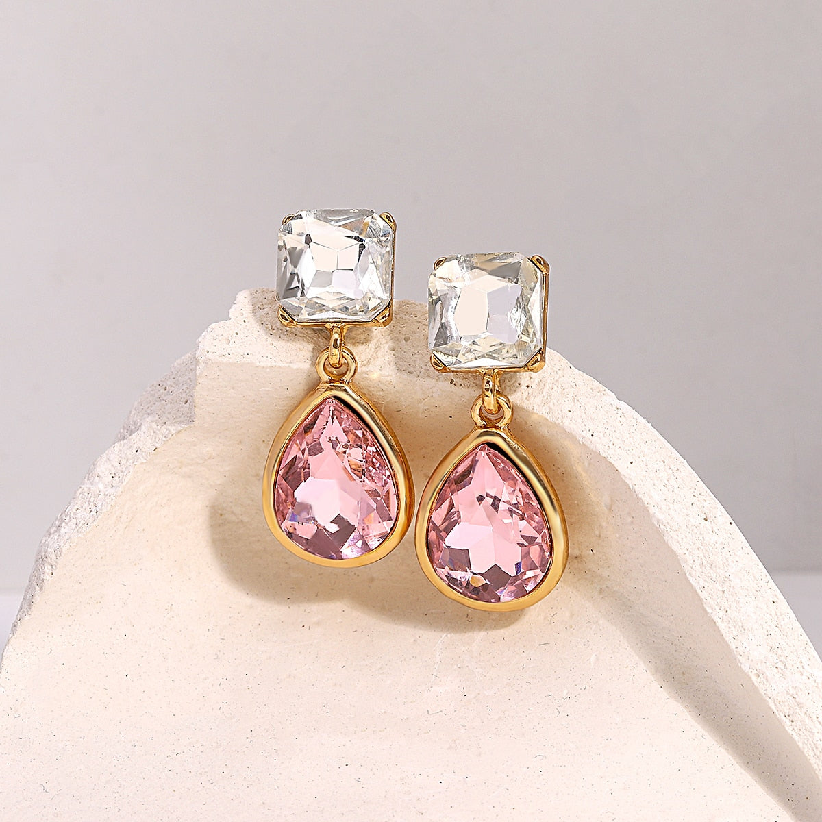 Lucia Gole Pink Statement Earrings - Lucia Gole