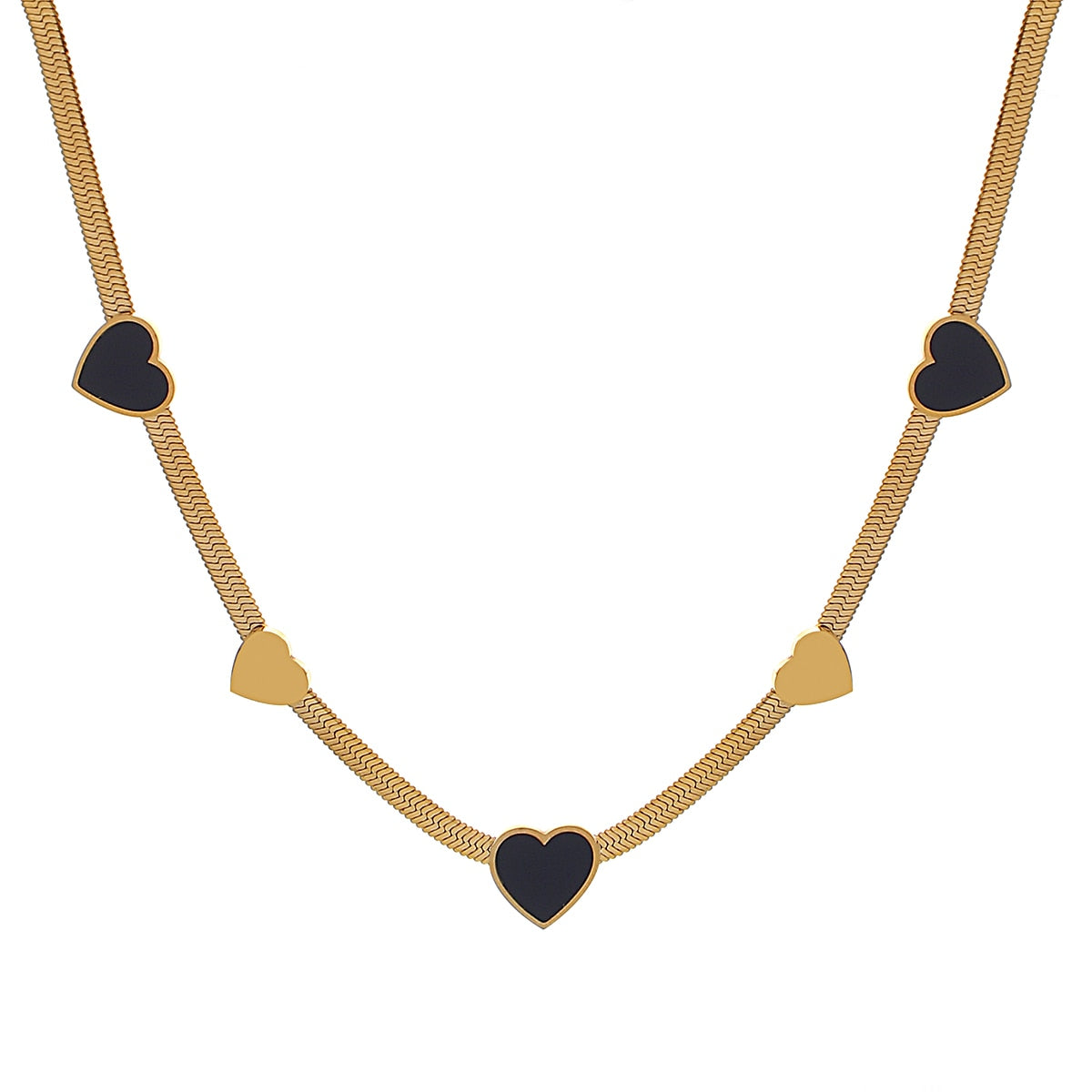 Lucia Gole Little Heart Shape Choker Necklaces - Lucia Gole