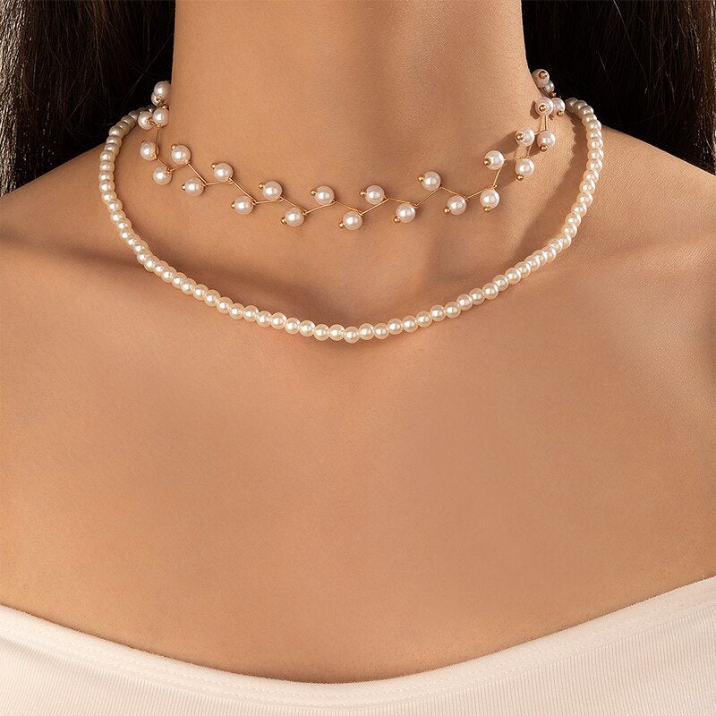 Lucia Gole Pearl Stone Necklace - Lucia Gole