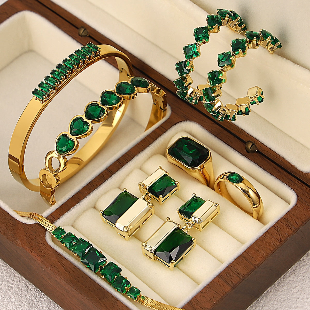 Lucia Gole Various Green Jewellery - Lucia Gole