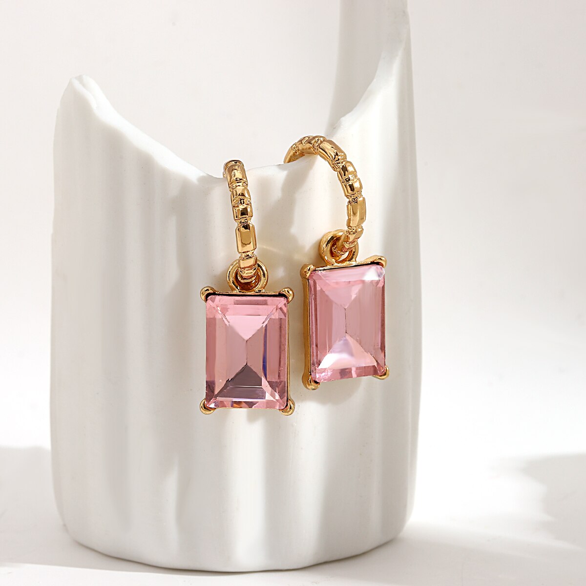 Lucia Gole Pink Statement Earrings - Lucia Gole