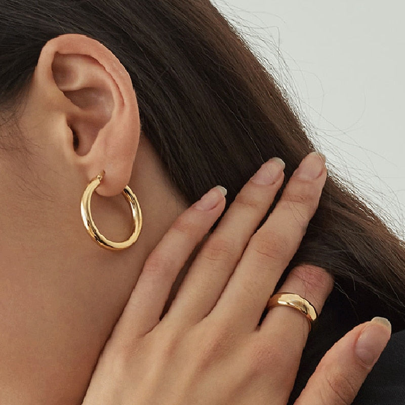 Lucia Gole Classic Hoop Earrings - Lucia Gole