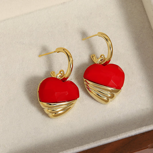 Lucia Gole Heart Love Earring - Lucia Gole