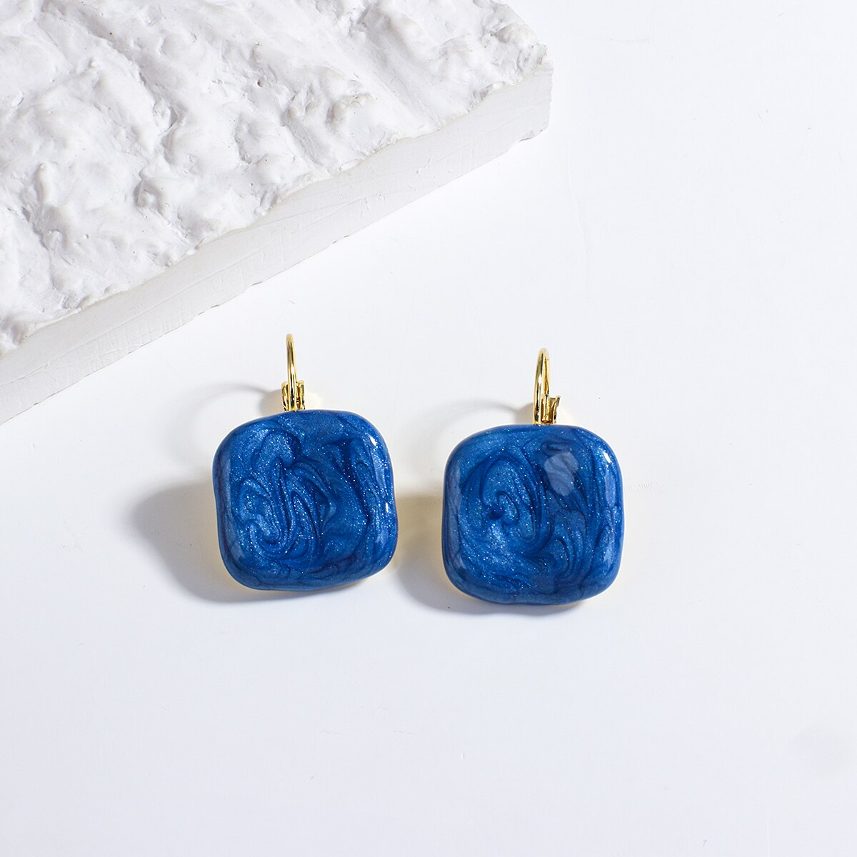 Lucia Gole Square Drop Earrings - Lucia Gole