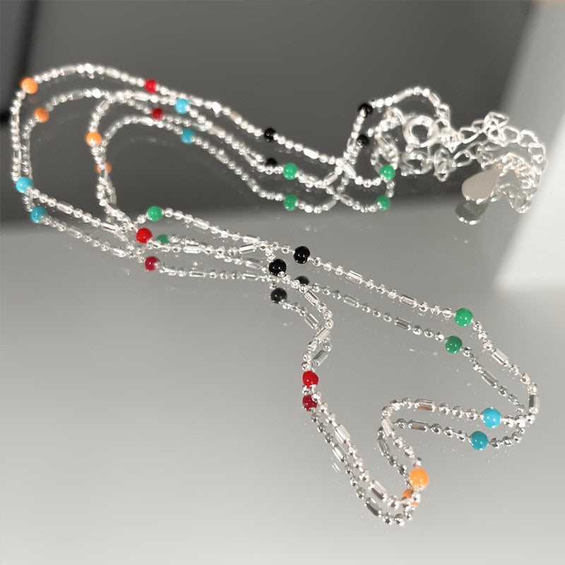 Lucia Gole Rainbow Beads Necklace - Lucia Gole