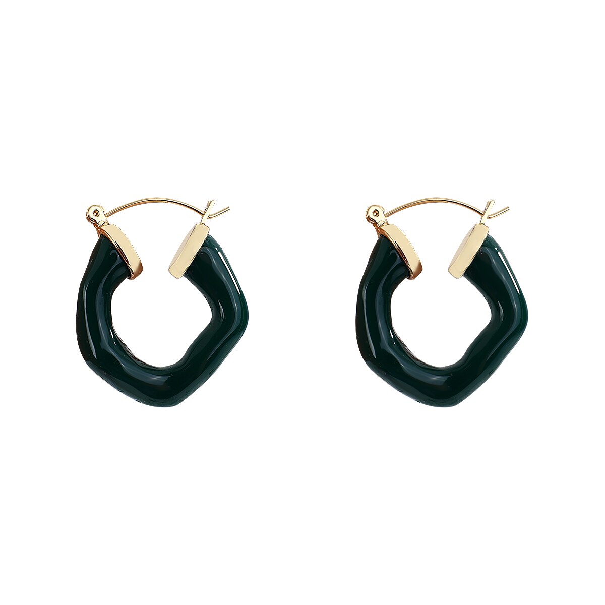 Lucia Gole Triangle Geometric Hoop Earrings - Lucia Gole