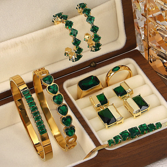 Lucia Gole Various Green Jewellery - Lucia Gole