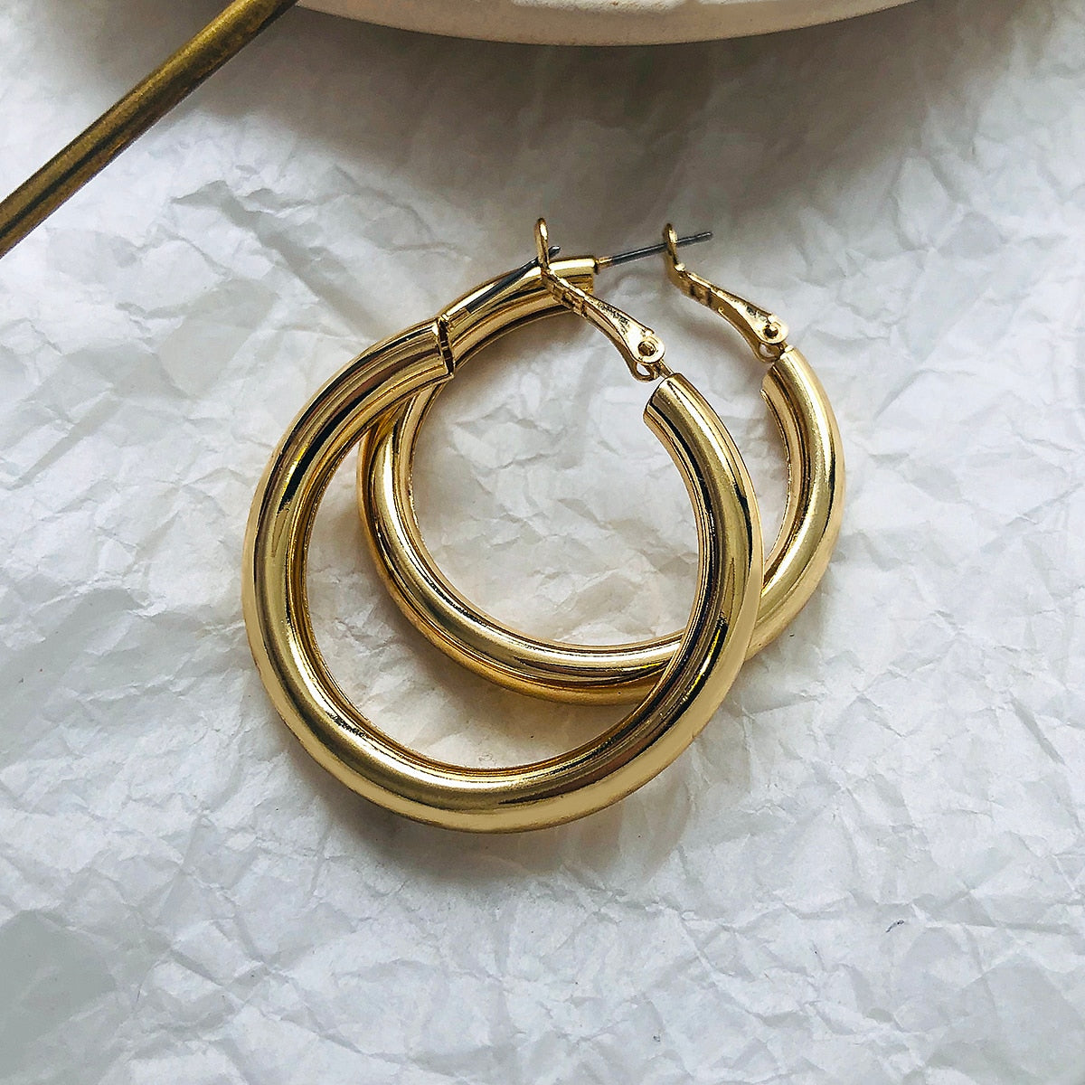 Lucia Gole Classic Hoop Earrings - Lucia Gole