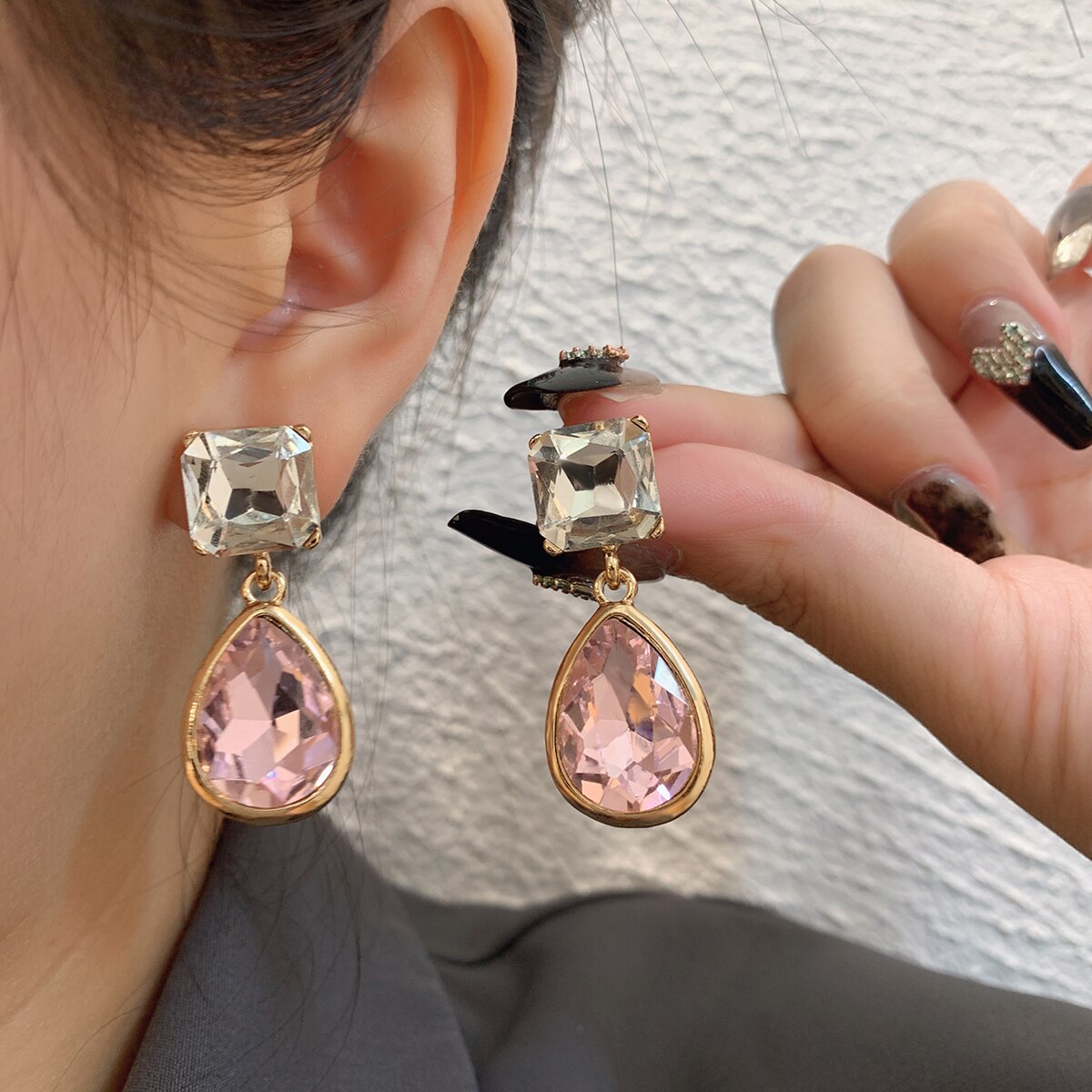 Lucia Gole Pink Statement Earrings - Lucia Gole